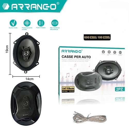 Altoparlanti auto 600w - da,